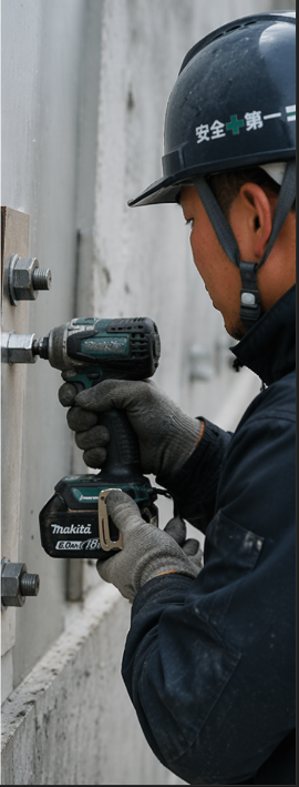 ボルトの打ち方